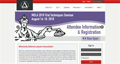 Desktop Screenshot of mdla.org